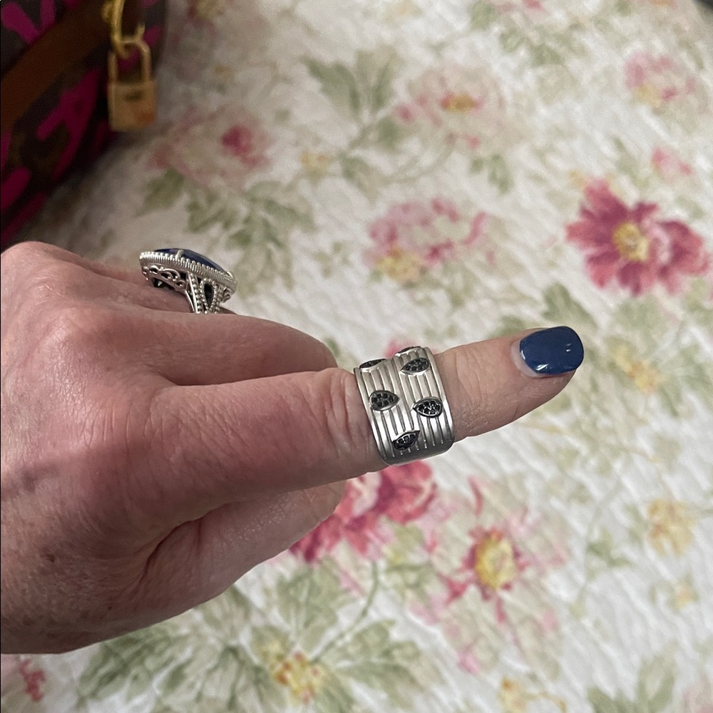 Silver Statement Ring - image 1